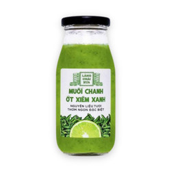 Muối ớt xiêm xanh Làng Chài Xưa chai 300g