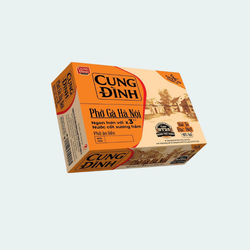 Thùng phở gà Hà Nội Cung Đình gói 73g (30 Gói)