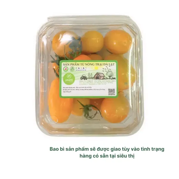 Cà chua bi vàng hộp 250g