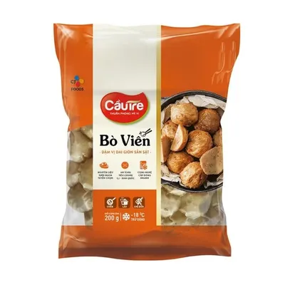 Bò viên CJ Cầu Tre gói 200g