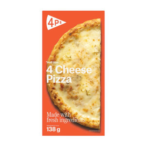 Pizza bốn loại phô mai - Half Size 4P'S hộp 138g (1 Hộp)