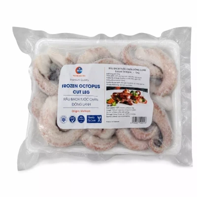 Râu bạch tuộc chần đông lạnh vỉ 200g