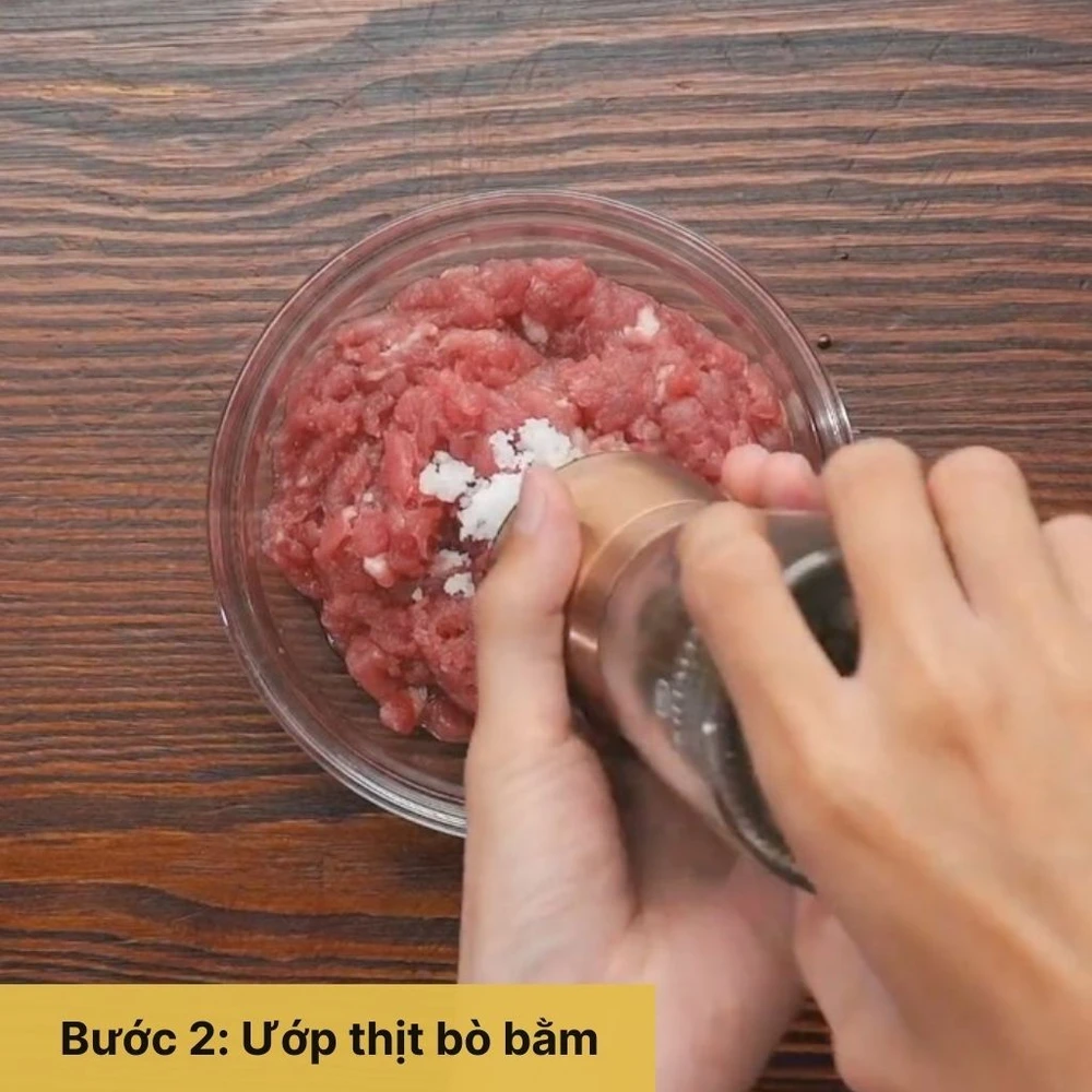 Ướp thịt bò