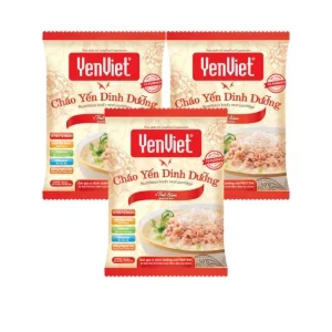 Combo 3 gói cháo yến vị thịt bằm Yến Việt 50g