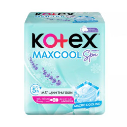 Băng vệ sinh Kotex thảo dược max cool siêu mỏng cánh gói 8 miếng (1 gói)
