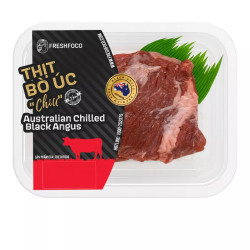Diềm thăn bò Úc tươi Steak Freshfoco khay 225g (1 Khay)