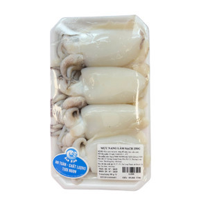 Mực nang làm sạch  khay 250g (1 Khay)