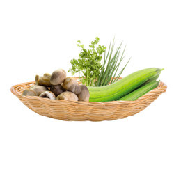 Combo canh mướp nấm ngon ngọt: nấm rơm, mướp xanh, rau nêm