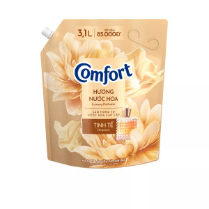 Nước xả Comfort hương nước hoa tinh tế túi 3.1L