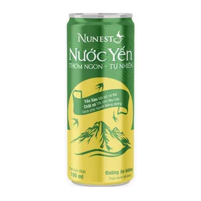 Nước yến đường ăn kiêng Nunest lon 190ml