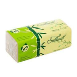 Khăn giấy lụa brown 3 lớp Silkwell gói 180 tờ (1 Gói)