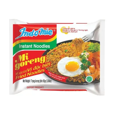 Mì xào khô đặc biệt Indomie gói 85g
