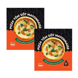 Combo Pizza tôm mayonnaise KINGxBON 200g (2 Cái)