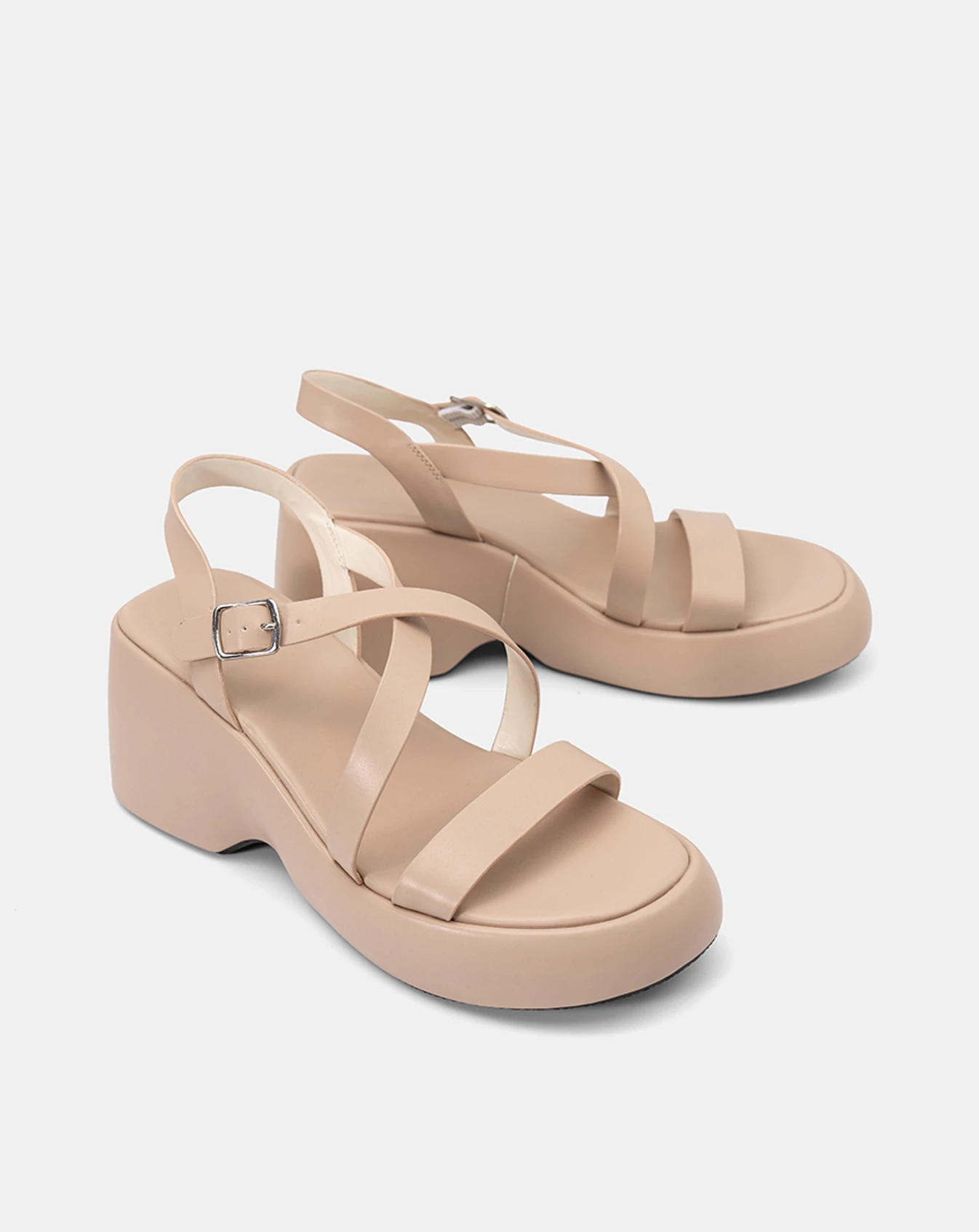 Giày Sandal Quai Chéo Flatform - Image 5