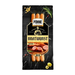 Xúc xích vị Bratwurst Ponnie gói 210g (1 Gói)
