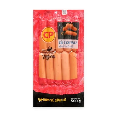 Xúc xích Vealz CP 10 cái gói 500g