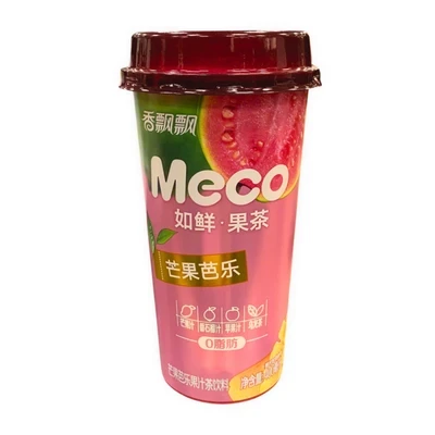 Trà hoa quả vị anh đào, dâu, việt quất Meco ly 400ml