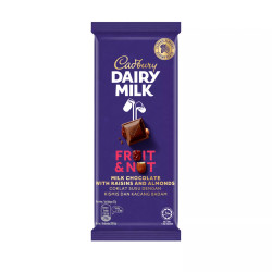 Socola trái cây & hạt Dairy Milk Cadbury thanh 80g (1 Thanh)