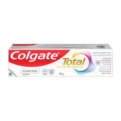 Kem đánh răng Total Clean Mint Colgate tuýp 150g (1 Tuýp)