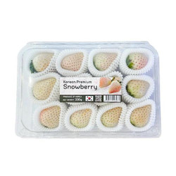 Dâu tây trắng Hàn Quốc Snowberry hộp 330g (1 Hộp)