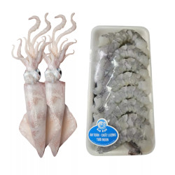 Combo mực ống 250g và tôm lột 200g