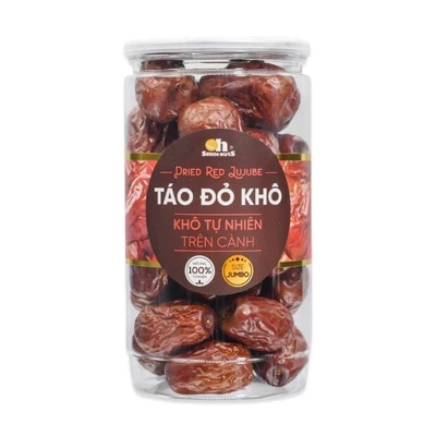 Táo Đỏ Khô Tân Cương - Hủ 260g - Oh Smile Nuts