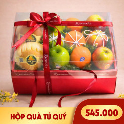 Hộp quà trái cây Tứ Quý (1 Hộp)