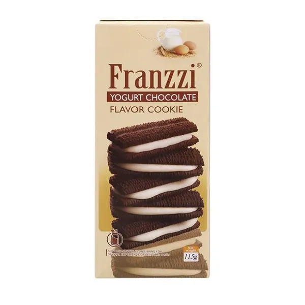 Bánh quy vị socola sữa chua Franzzi hộp 115g