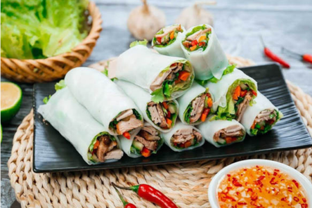 Phở cuốn thịt heo nhà làm ngon như ngoài hàng