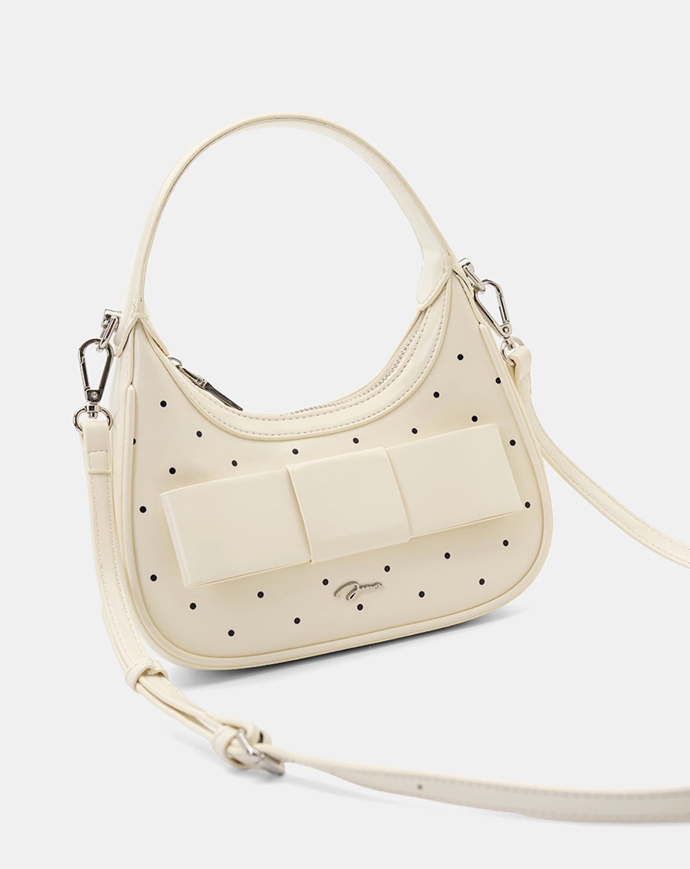 Túi Xách Nhỏ Hobo Bag With Bow - Image 4