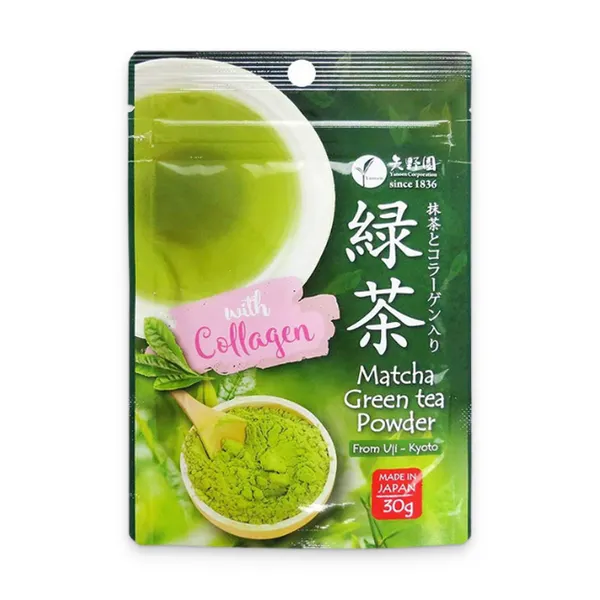 Bột trà xanh Matcha Collagen Yanoen gói 30g