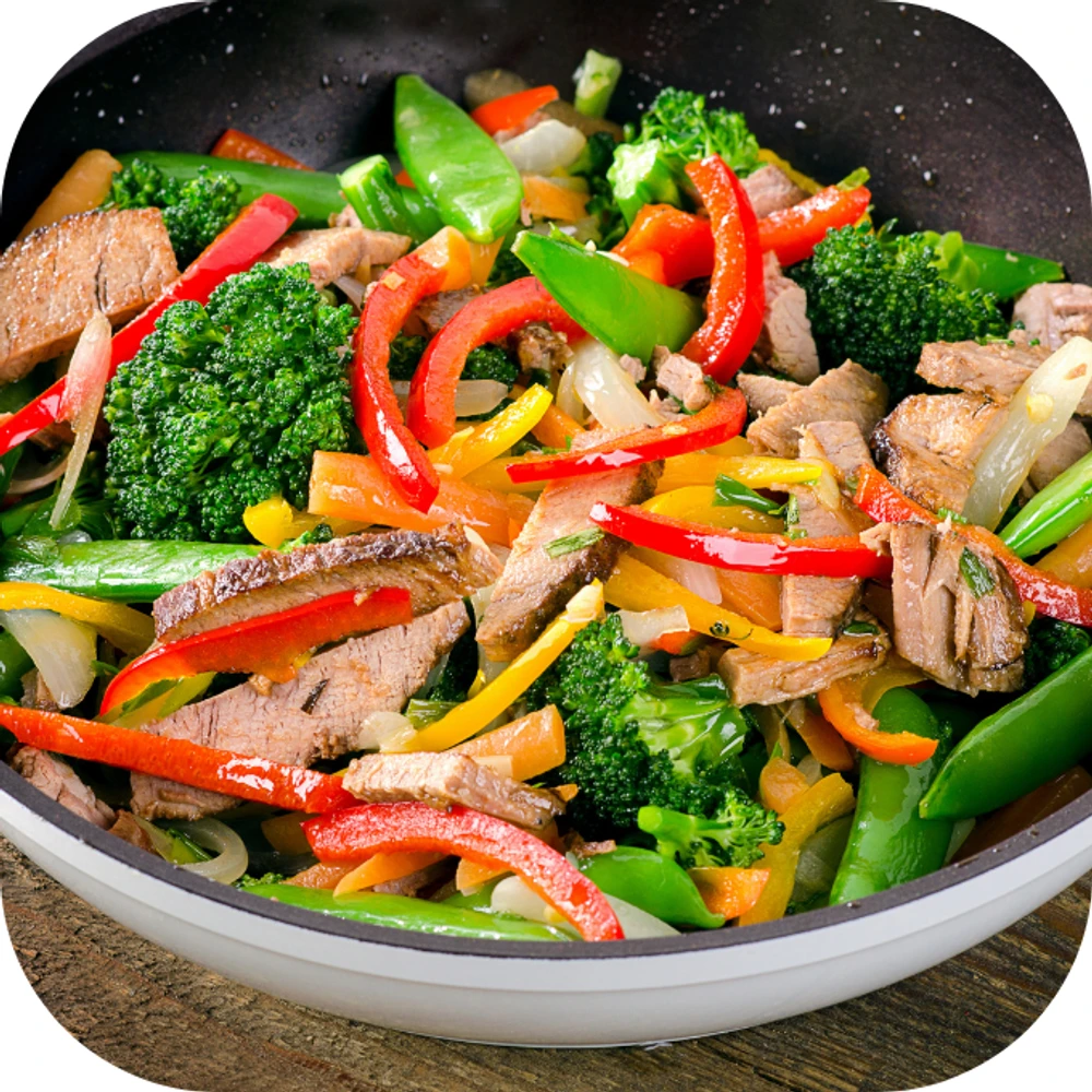 Rau muống thịt bò Kingfoodmart