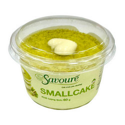 Bánh kem trà xanh đậu đỏ Savoure hộp 60g(1 Hộp)