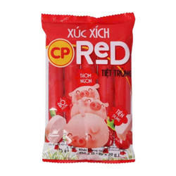 Xúc xích tiệt trùng Red Cp gói 100g (1 Gói)