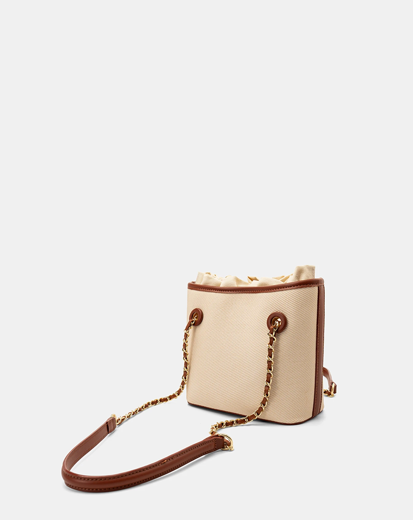 Túi Xách Nhỏ Tote Bag Phối Charm Hoa - Image 7