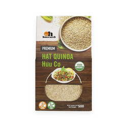 Hạt quinoa (Diêm Mạch) Oh Smile Nuts Hộp Giấy 500g