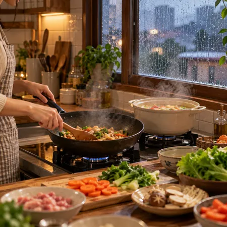Nấu gì ngày mưa cho gia đình? Gợi ý món ngon nóng hổi, dễ làm