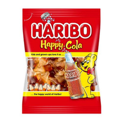 Kẹo dẻo Happy Cola Haribo gói 80g (1 Gói)