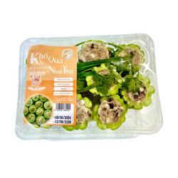 Khổ qua nhồi thịt Freshfoco khay 370g (1 khay)