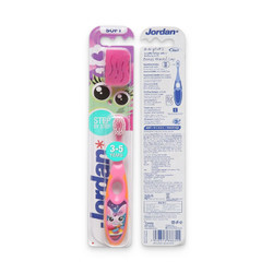 Bàn chải cho bé 3 - 5 tuổi step 2 lông mềm Jordan (1 Cái)