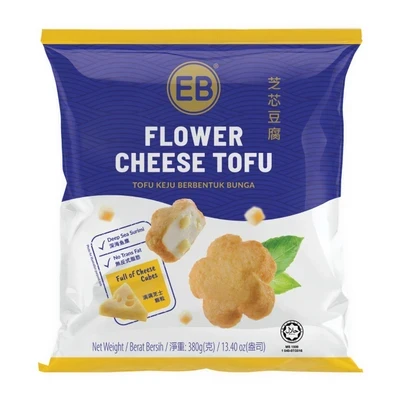 Đậu hũ cá phô mai hình bông hoa EB gói 380g