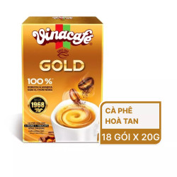 Cà phê hoà tan 3 trong 1 Gold Original hộp 360G (1 Hộp)