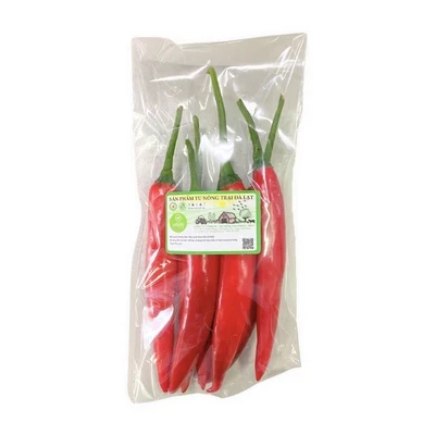 Ớt sừng xanh PTFARM gói 100g