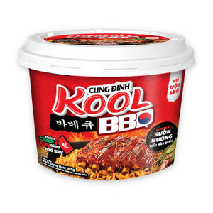 Mì trộn Kool BBQ Cung Đình ly 105g