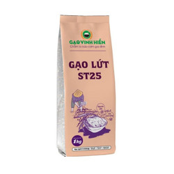 Gạo lứt thơm ST25 Vinh Hiển túi 1kg (1 Túi)