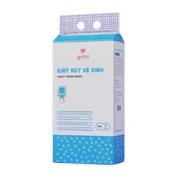 Lốc túi giấy vệ sinh treo tường Gumi 360 tờ 4 lớp (4 Túi)