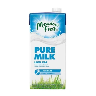 Sữa tiệt trùng ít béo Meadow fresh hộp 1 lít