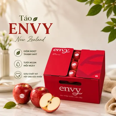Thùng táo Envy New Zealand 5Kg