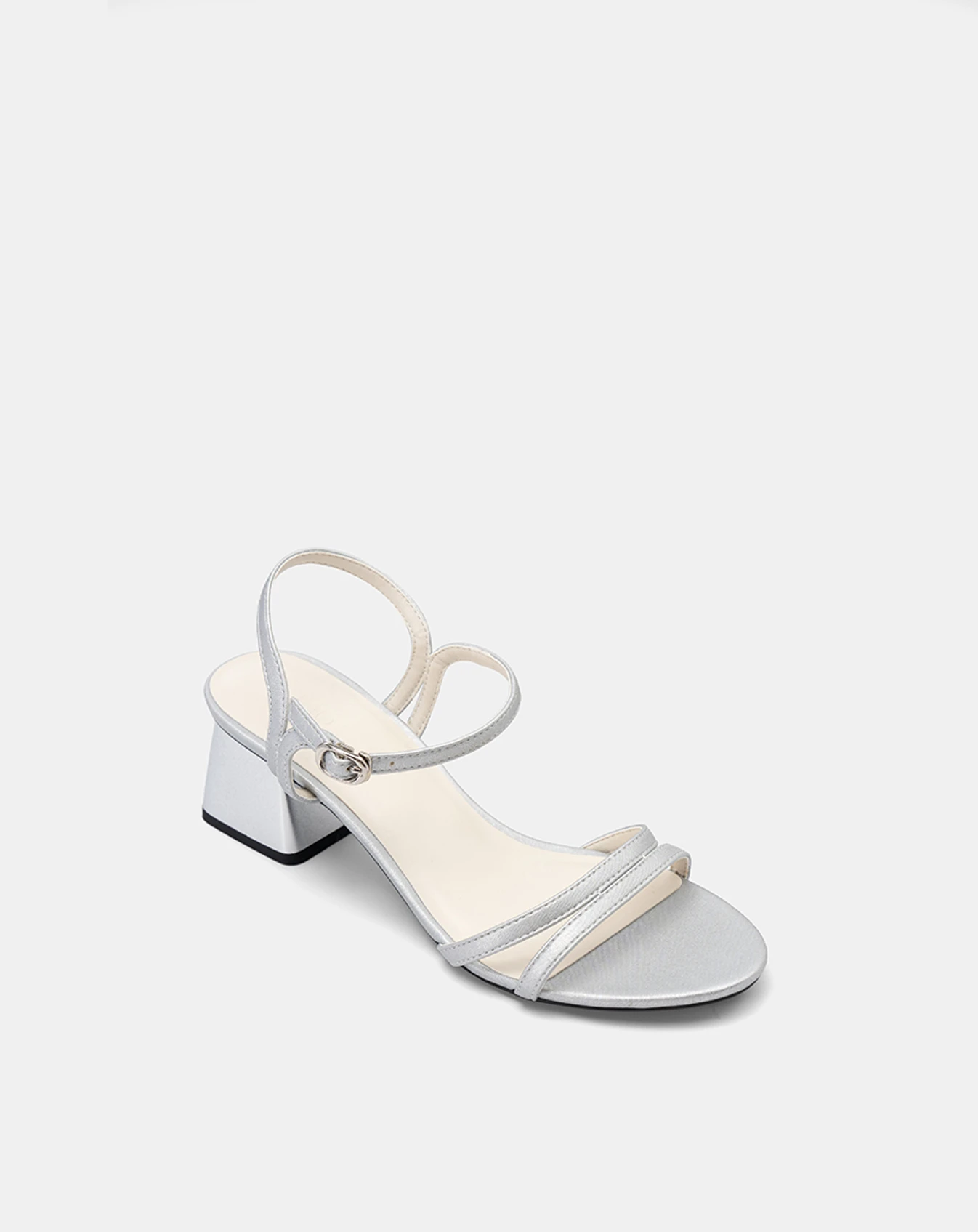 Giày Sandal Gót Hình Thang Quai Kiểu - Image 4