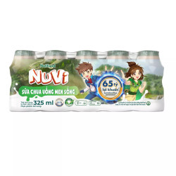 Sữa chua uống men sống Nuti lốc 5 hộp x 65ml